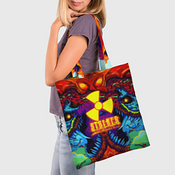 Сумка-шопер Stalker монстр чернобыля, цвет: 3D-принт — фото 2