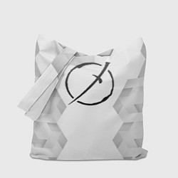 Сумка-шопер Akame ga Kill white poly, цвет: 3D-принт