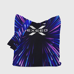 Сумка-шопер Exeed neon energy, цвет: 3D-принт