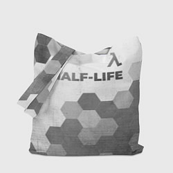 Сумка-шопер Half-Life - white gradient посередине, цвет: 3D-принт