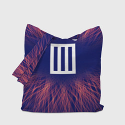 Сумка-шопер Paramore red energy, цвет: 3D-принт