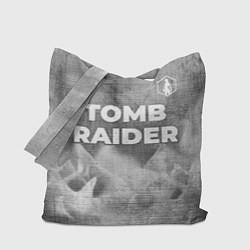 Сумка-шоппер Tomb Raider - grey gradient посередине