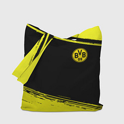 Сумка-шоппер Borussia жёлтые полосы