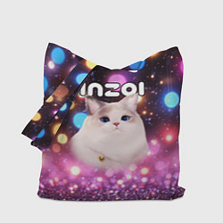 Сумка-шоппер Inzoi кошечка и логотип