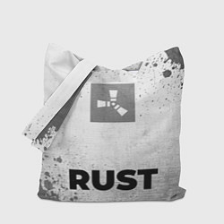 Сумка-шоппер Rust - white gradient по-центру