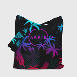 Сумка-шоппер Starfield неоновые тропики