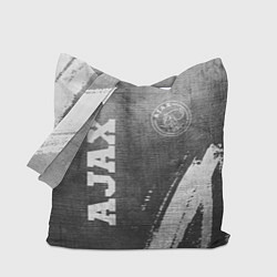 Сумка-шоппер Ajax - grey gradient вертикально