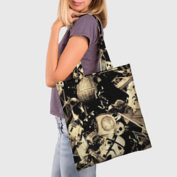 Сумка-шопер Дарт Вейдер Йода Чубакка и другие из Star Wars, цвет: 3D-принт — фото 2