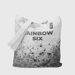 Сумка-шоппер Rainbow Six - white gradient посередине