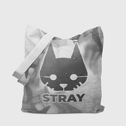 Сумка-шоппер Stray - white gradient