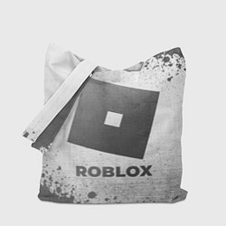 Сумка-шоппер Roblox - white gradient