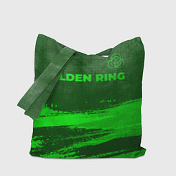 Сумка-шоппер Elden Ring - green gradient посередине