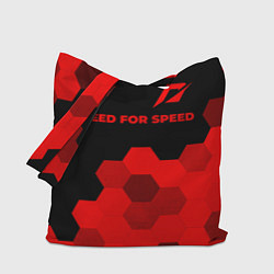 Сумка-шоппер Need for Speed - red gradient посередине
