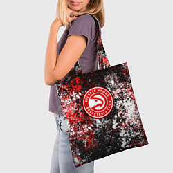 Сумка-шопер Atlanta Hawks, цвет: 3D-принт — фото 2