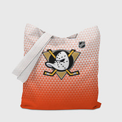 Сумка-шоппер Анахайм Дакс - оранжевая геометрия