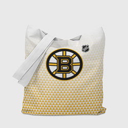 Сумка-шоппер Бостон Брюинз - светлый градиент