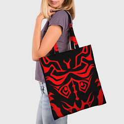 Сумка-шопер Тату ситха, цвет: 3D-принт — фото 2