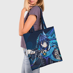 Сумка-шопер Ororon Genshin Impact, цвет: 3D-принт — фото 2