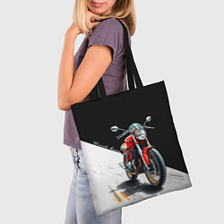 Сумка-шопер Ducati Racer, цвет: 3D-принт — фото 2