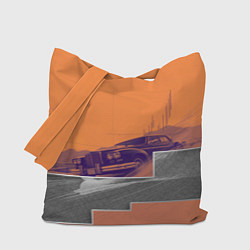 Сумка-шоппер Элитное авто в пустыни