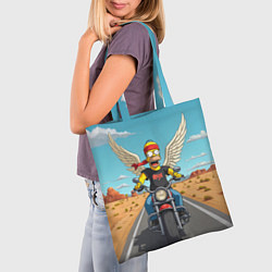 Сумка-шопер Летящий в даль Гомер - Ария, цвет: 3D-принт — фото 2