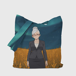 Сумка-шопер Сэйко Аясэ Дандадан, цвет: 3D-принт