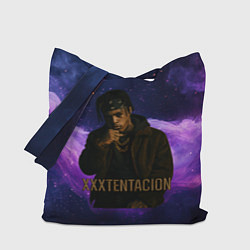 Сумка-шопер XXXTentacion - кулак, цвет: 3D-принт