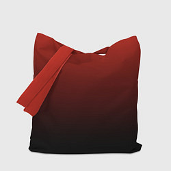 Сумка-шопер Red gradient, цвет: 3D-принт