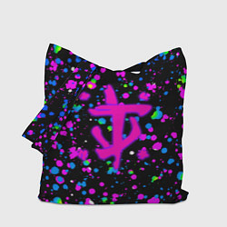 Сумка-шоппер Doom цветные краски