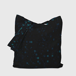 Сумка-шопер Color dark blue khaki, цвет: 3D-принт