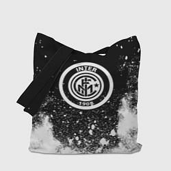 Сумка-шопер Inter белый всплеск краско, цвет: 3D-принт