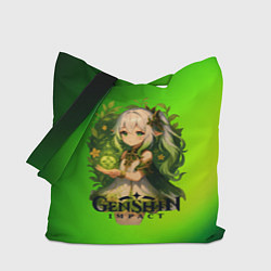 Сумка-шопер Нахида Genshin Impact, цвет: 3D-принт