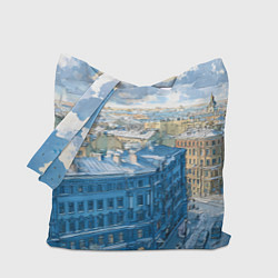 Сумка-шоппер Зимний утренний Питер