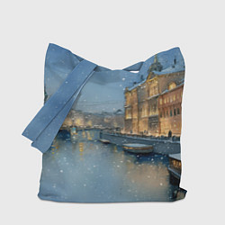 Сумка-шоппер Новогодний Питер