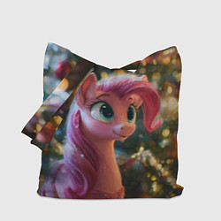 Сумка-шоппер Милая лошадка с розовой гривой