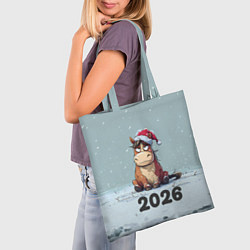 Сумка-шопер Уставшая лошадка 2026, цвет: 3D-принт — фото 2