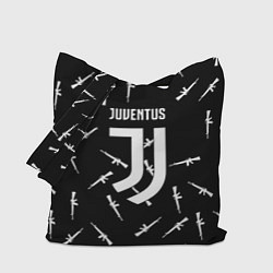 Сумка-шоппер Ювентус армейский стиль