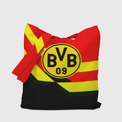 Сумка-шоппер Borussia геомтерия спорт