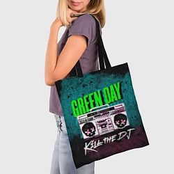 Сумка-шопер Green Day: Kill the DJ, цвет: 3D-принт — фото 2