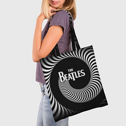 Сумка-шопер The Beatles: Stereo Type, цвет: 3D-принт — фото 2