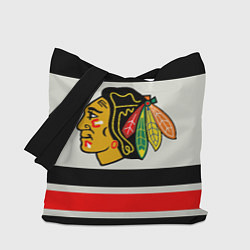 Сумка-шопер Chicago Blackhawks, цвет: 3D-принт