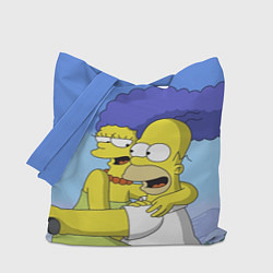 Сумка-шоппер Гомер и Мардж
