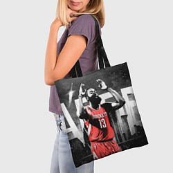 Сумка-шопер Баскетболист NBA, цвет: 3D-принт — фото 2