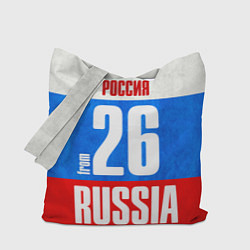 Сумка-шопер Russia: from 26, цвет: 3D-принт