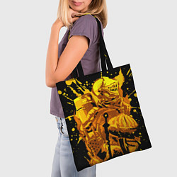 Сумка-шопер Dark Souls: Gold Knight, цвет: 3D-принт — фото 2