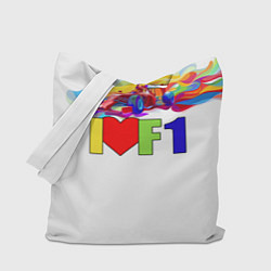 Сумка-шоппер Я люблю F1