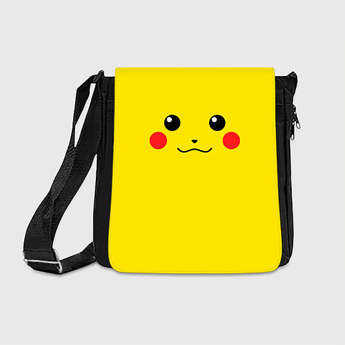 Сумка на плечо Happy Pikachu / 3D-принт – фото 1