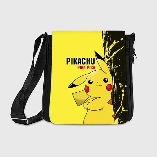 Сумка на плечо Pikachu Pika Pika / 3D-принт – фото 1