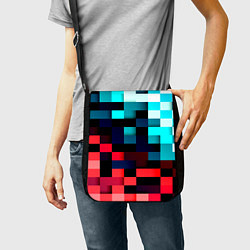 Сумка на плечо Pixel Color, цвет: 3D-принт — фото 2