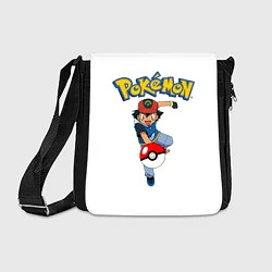 Сумка на плечо Pokemon: Ash Ketchum, цвет: 3D-принт